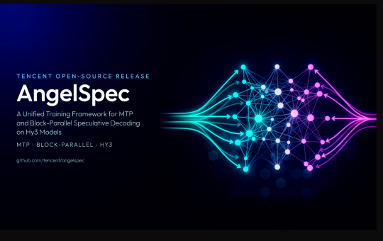 Tencent Open-Sources AngelSpec: A Unified Training Framework for MTP and Block-Parallel Speculative Decoding on Hy3 Models