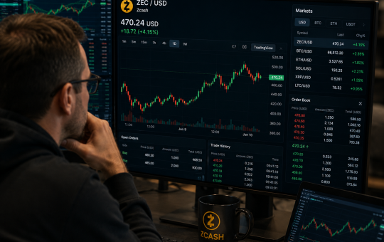 ZEC surges 4%, targets new weekly high