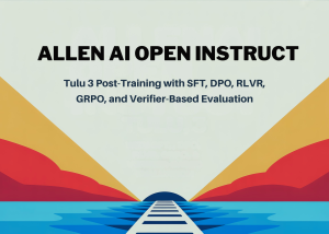 AllenAI Open Instruct Tulu 3 Post-Training with SFT, DPO, RLVR, GRPO, and Verifier-Based Evaluation