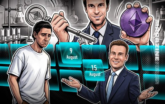 Data of 54K Wallet Users Leaked, Clarity Odds Just 10%: Hodler’s Digest, Aug. 16