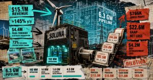 Soluna has 6.3 GW of data center projects on paper, only 192 MW are operating