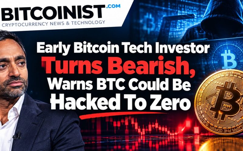 Early Bitcoin Tech Investor Turns Bearish, Warns BTC Could Be Hacked To Zero