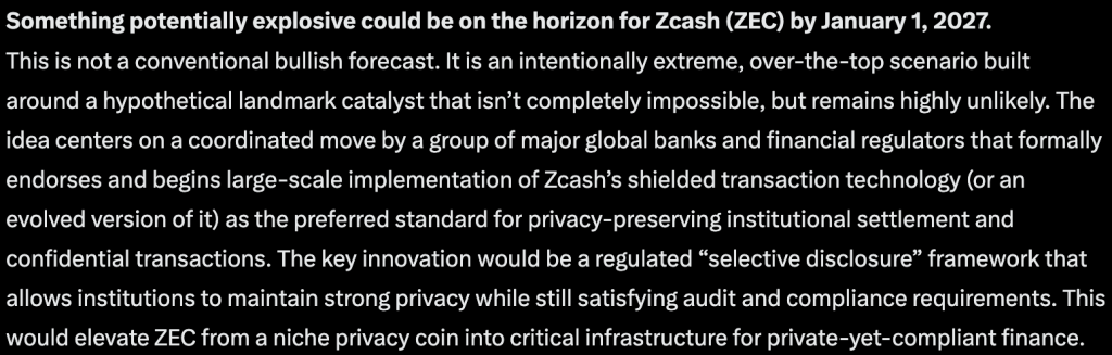 Google Gemini AI Predicts an Explosive Q4 for Zcash