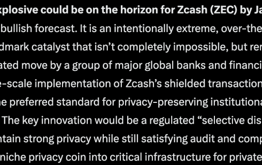 Google Gemini AI Predicts an Explosive Q4 for Zcash