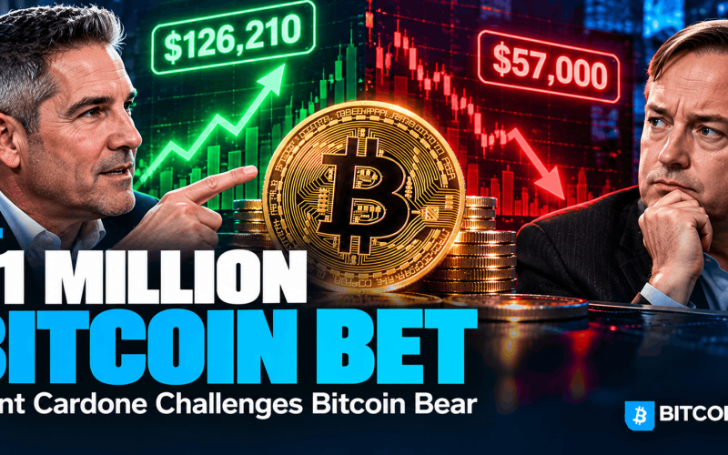 Grant Cardone Bets $1 Million on Bitcoin's Comeback