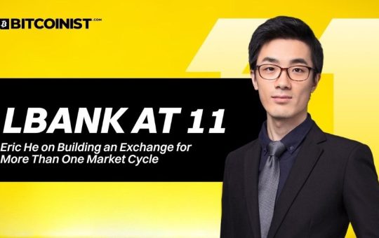 Eric He on LBank at 11