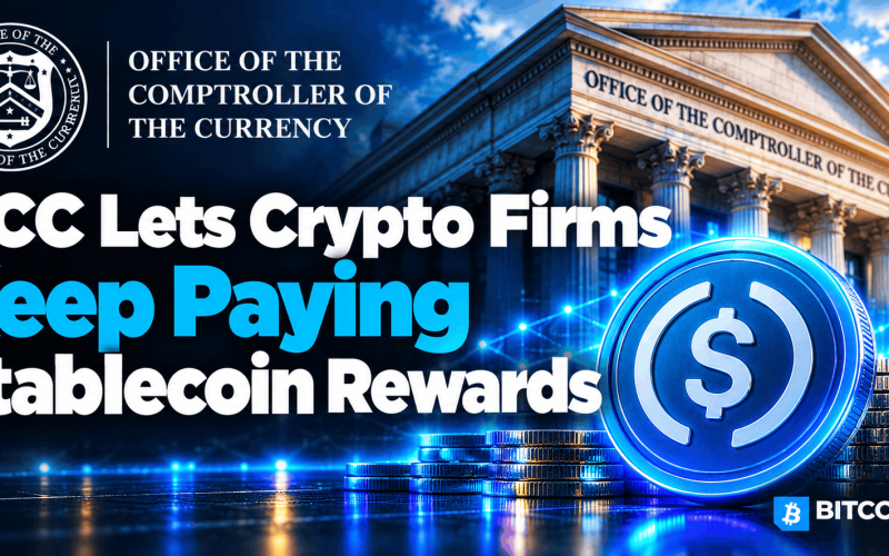 OCC Lets Crypto Firms Keep Paying Stablecoin Rewards