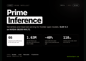 Prime Intellect Launches Prime Inference: Serverless and Reserved Serving for Frontier Open Models
