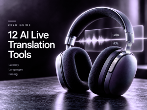 Top 12 AI Live Translation Tools in 2026: Latency, Languages, Pricing